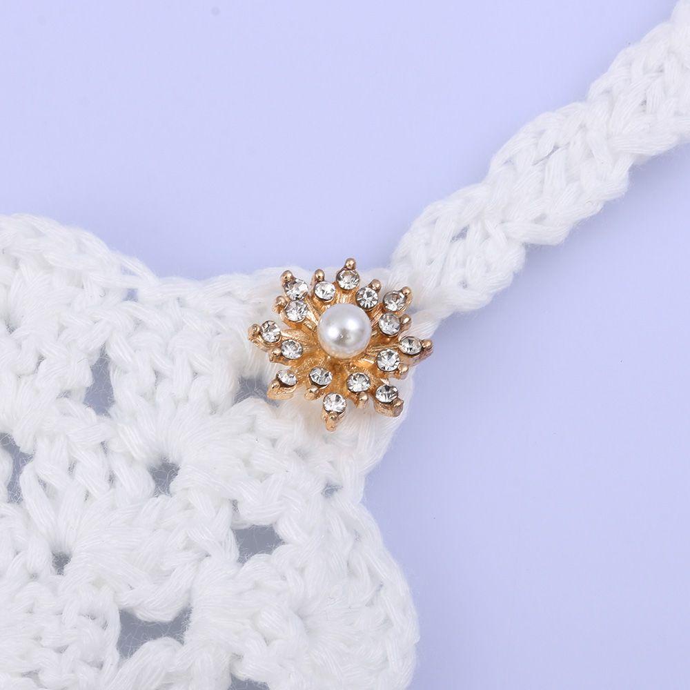 YANN1 10 Nút Áo Hình Bông Tuyết 16MM