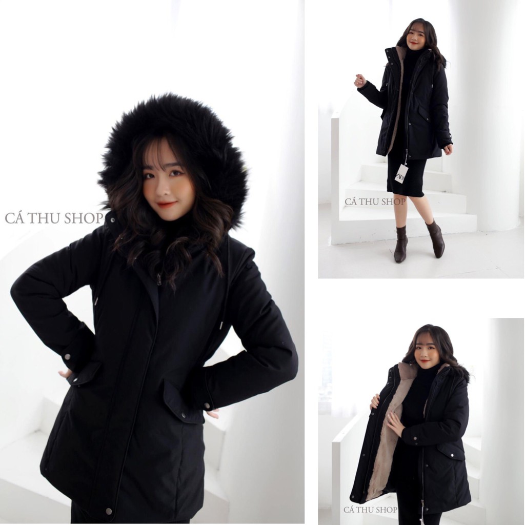 áo parka Z.R dáng dài túi chéo | BigBuy360 - bigbuy360.vn