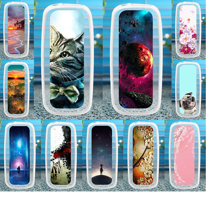 Ốp điện thoại TPU mềm in họa tiết độc đáo tùy chọn cho Nokia 105 2017 TA-1010 1.8 inch