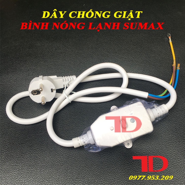 Dây Chống Giật Bình Nóng Lạnh, chống giật quạt làm mát, chống giật máy bơm