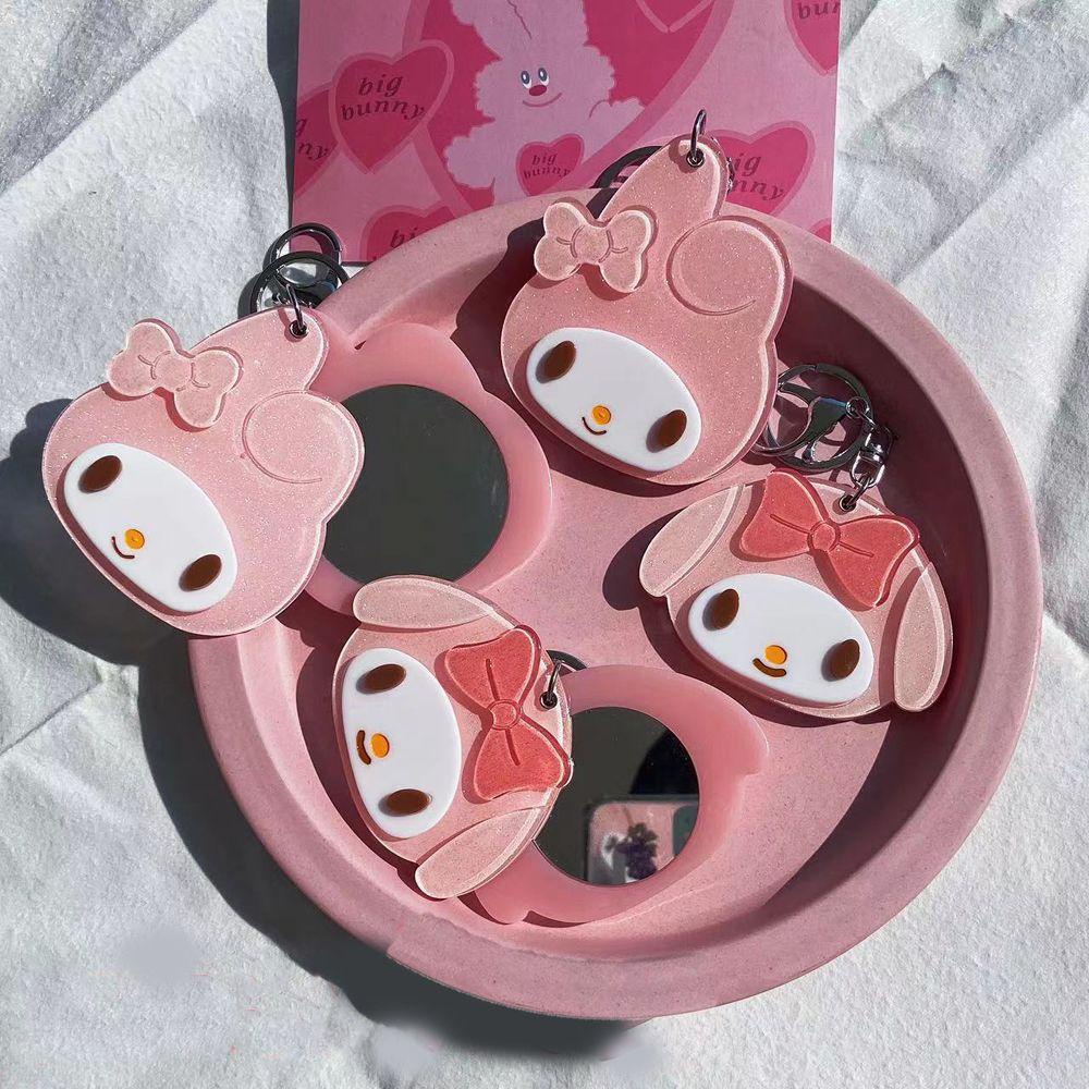 Móc Chìa Khóa Bằng Acrylic Hình Mèo Kitty / Cún Melody / Chó Melody Kiểu Hàn Quốc Dễ Thương