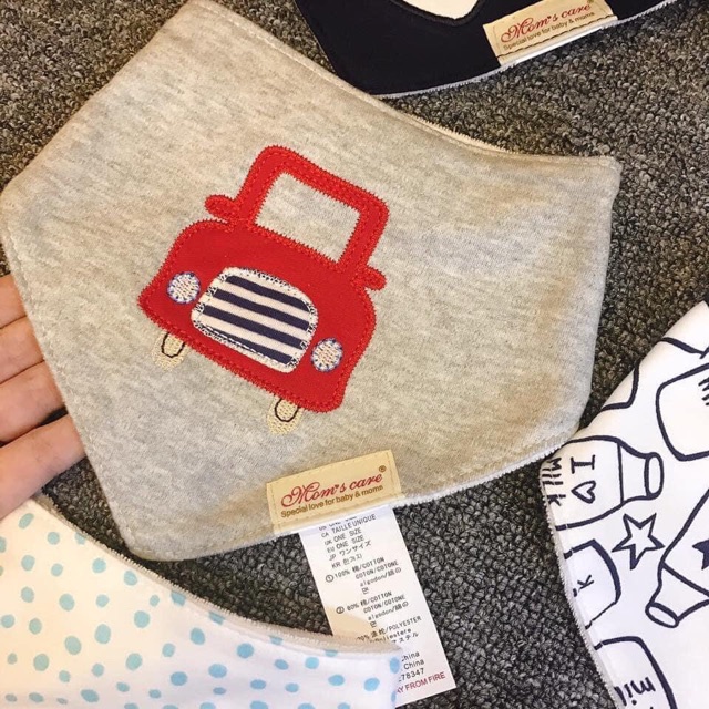 Set 3 Yếm Tam Giác Cao Cấp MomCare Chất Đẹp