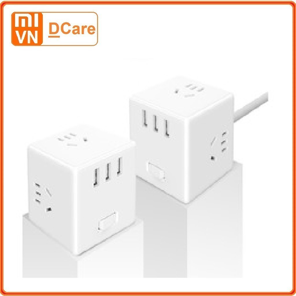 [Bảo hành 6 tháng] Ổ cắm điện Xiaomi Mijia Rubik’s Cube có cổng sạc USB