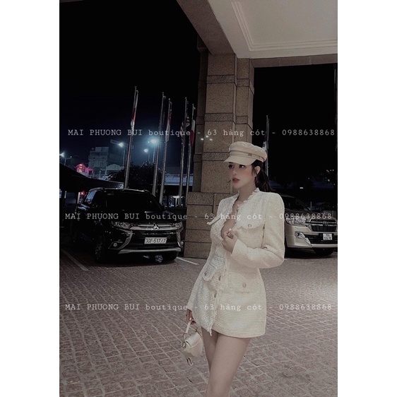 Mũ kepi da dior mai phương bùi