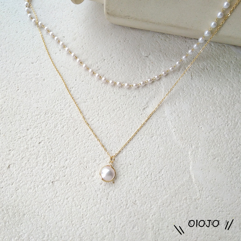 Dây Chuyền Mặt Tròn Họa Tiết Đồng Xu Phong Cách Bohemian OLO