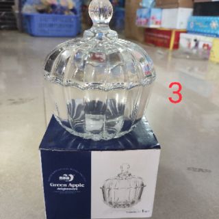 Thố mứt thủy tinh