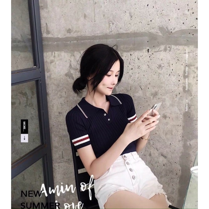 [FREESHIP - HÀNG LOẠI 1]ÁO LEN CỔ ĐỨC VIỀN TAY CỔ 3 MÀU HOT HIT