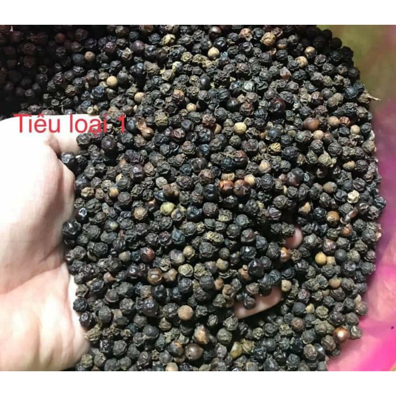 Tiêu Đen Sạch Lựa Tay siêu đẹp 500g