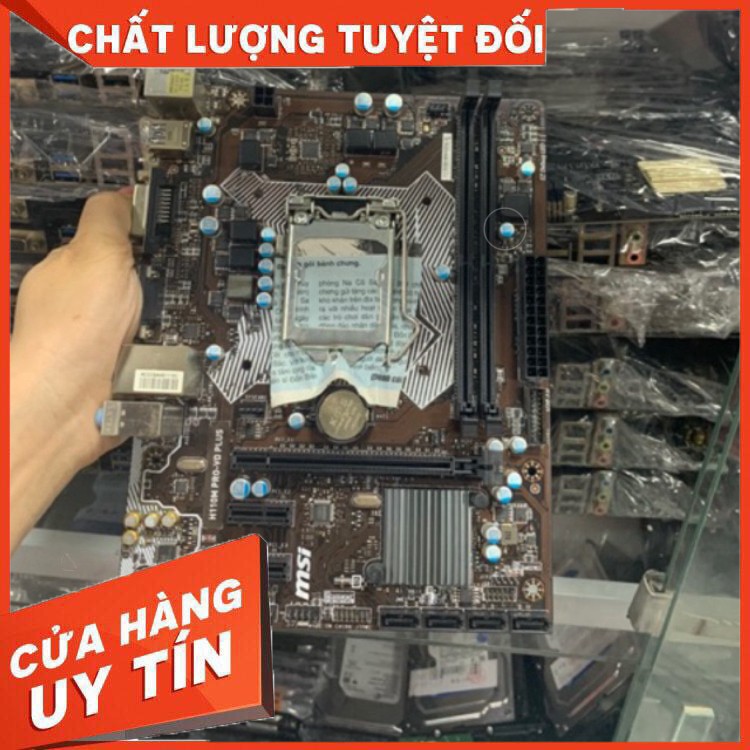 Mainboard Giga, Asus, Msi H110 ddr4 socket 1151 hàng bóc máy mới đẹp