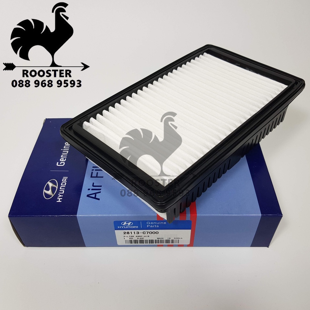 [Sỉ-Lẻ] Lọc gió động cơ xe Accent (2018-2023), Sonet, I20 Active (Mã: 28113C7000, 28113C8000, 28113F9100)