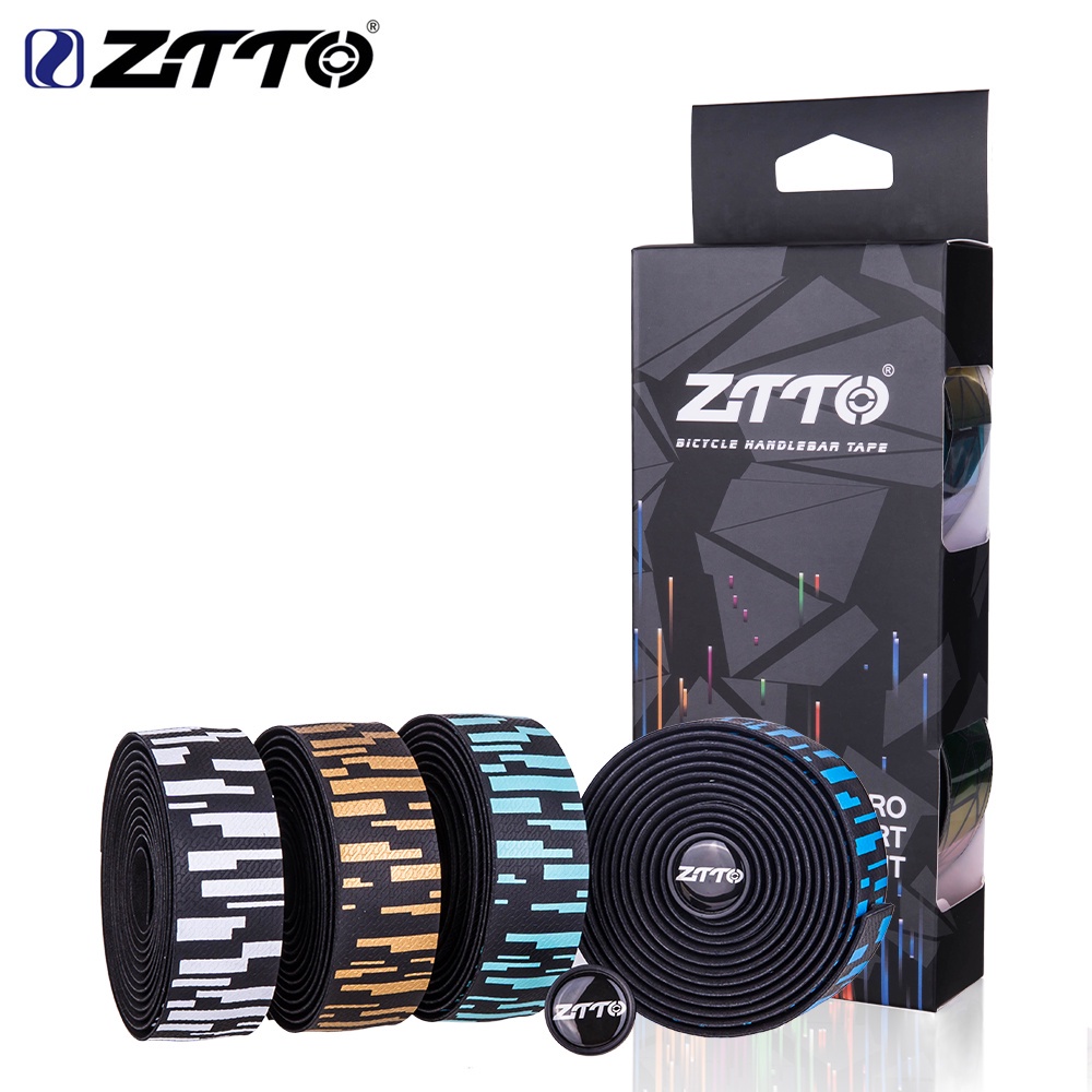 Băng keo ZTTO BD8 EVA PU bền chống sốc màu gradient cho ghi đông xe đạp