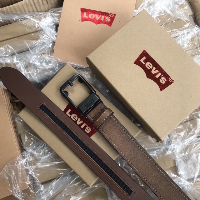 Nịt LEVIS nam tăng đưa da thật