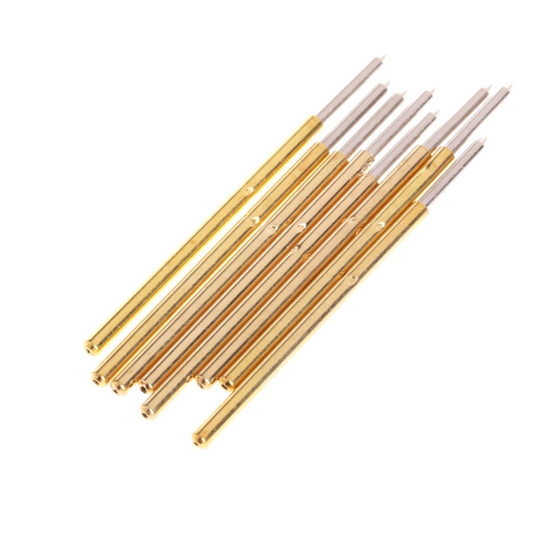 Set 100 Đầu Dò Pogo Pin P100-B1 Đường Kính 1.36mm Dài 33.35mm