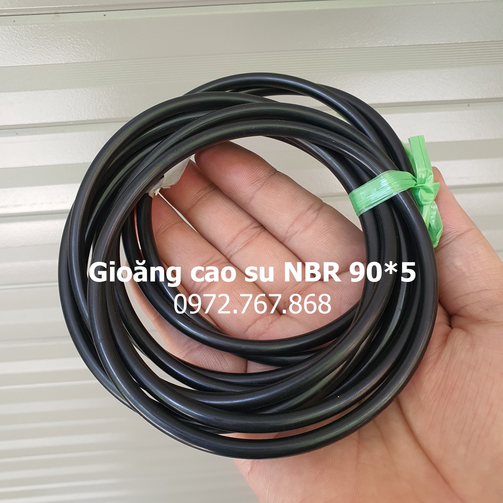 Gioăng cao su 90*5 (Đường kính trong 90mm, dày 5mm)