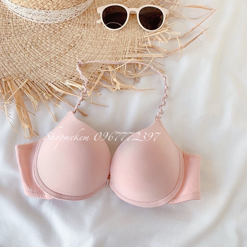 [HOTTREND2021]Áo lót nữ, AL306 áo ngực Cài trước nâng ngực, dây tạo kiểu hở vai sang chảnh
