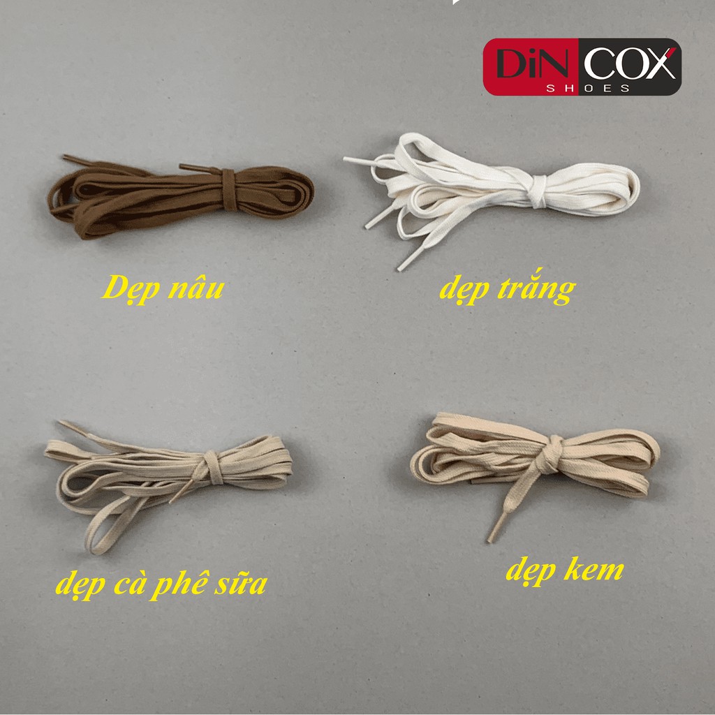 [MÃ WABR1512 GIẢM 12% ĐH 99K ]Dây Giày Chính Hãng Dincox 125cm