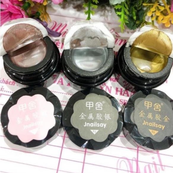 Gel vẽ móng nail , Gel Metal 3 màu cơ bản