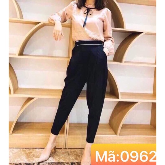 QUẦN BOM UMI CẠP CHỮ - QUẦN BAGGY CÔNG SỞ CẠP CHỮ SIÊU HOT