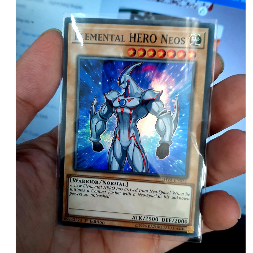 THẺ BÀI YUGIOH Monster ELEMENTAL HERO NEOS SP