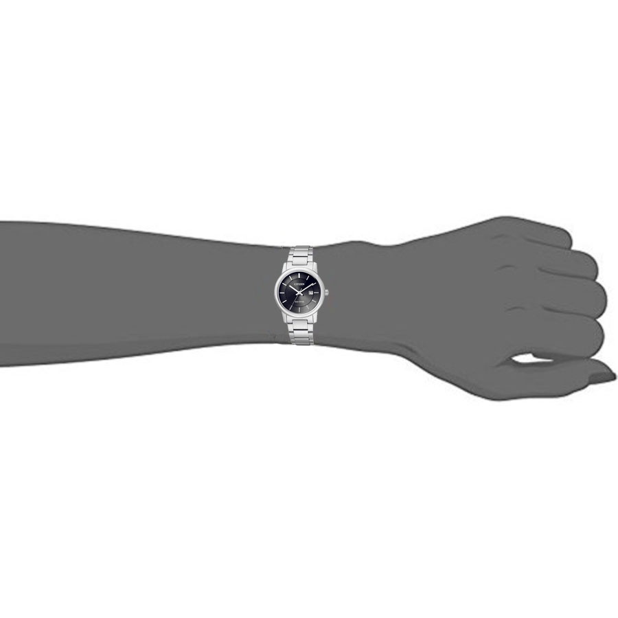 Đồng Hồ Nữ Citizen Dây Thép Không Gỉ EW1560-57E - Mặt Đen (Sapphire)