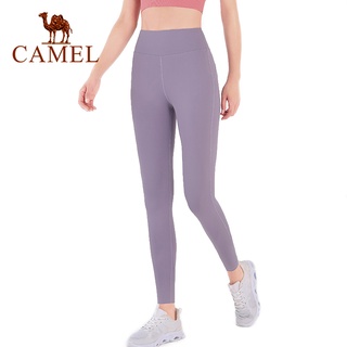 Quần dài thể thao Camel dáng ôm thích hợp chạy bộ tập yoga dành cho nữ