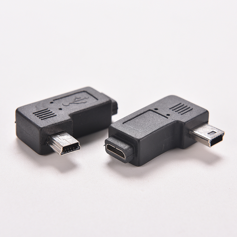 Đầu Chuyển Đổi Micro Usb 5pin Sang Mini 5pin Male 90 Độ | BigBuy360 - bigbuy360.vn