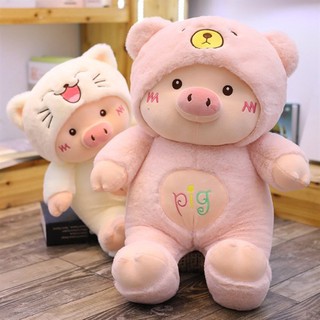 Gối ôm Gấu bông Heo Cosplay các Size