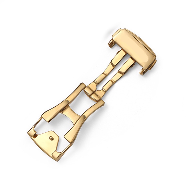 16mm 18mm 20mm Stainless Steel Buckle For Leather/Rubber Smart Watches Metal Watch Clasp Compatible for Omega