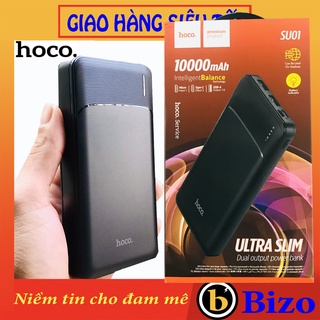 Pin sạc dự phòng hoco su01-su02 cục sạc du phong 10000mah-20000mah dùng cho ip,samsung,android - bizo
