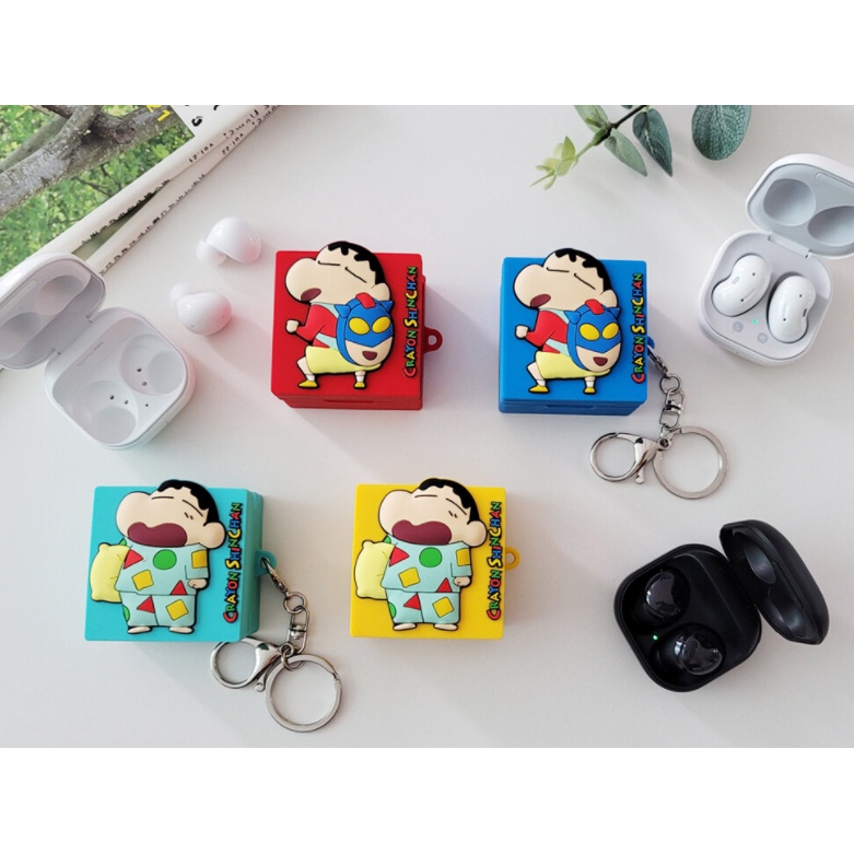 Ôp Điện Thoại silicon Dẻo Họa Tiết Hoạt Hình Cậu Bé Bút Chì Cho samsung galaxy buds live / buds pro / buds 2 / buds2 pro