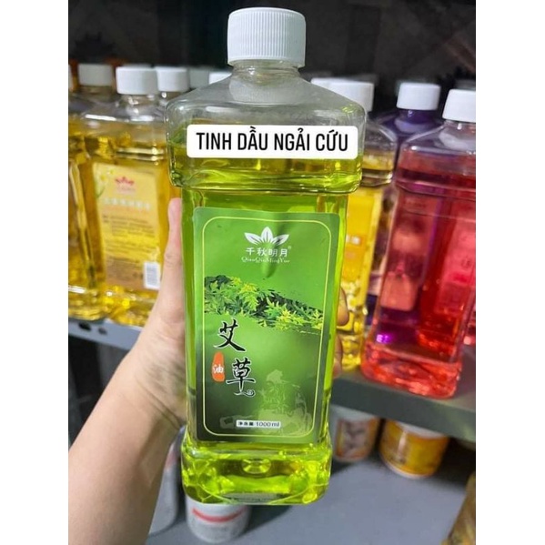 Dầu massage chai vuông chai 750ml