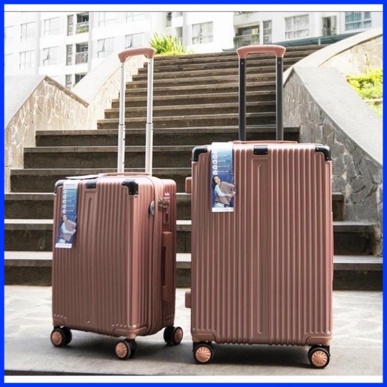 Vali kéo du lịch cao cấp HUNGPHAT-607 kích thước 20, 24 inch chính hãng Hùng Phát - Bảo hành 5 năm
