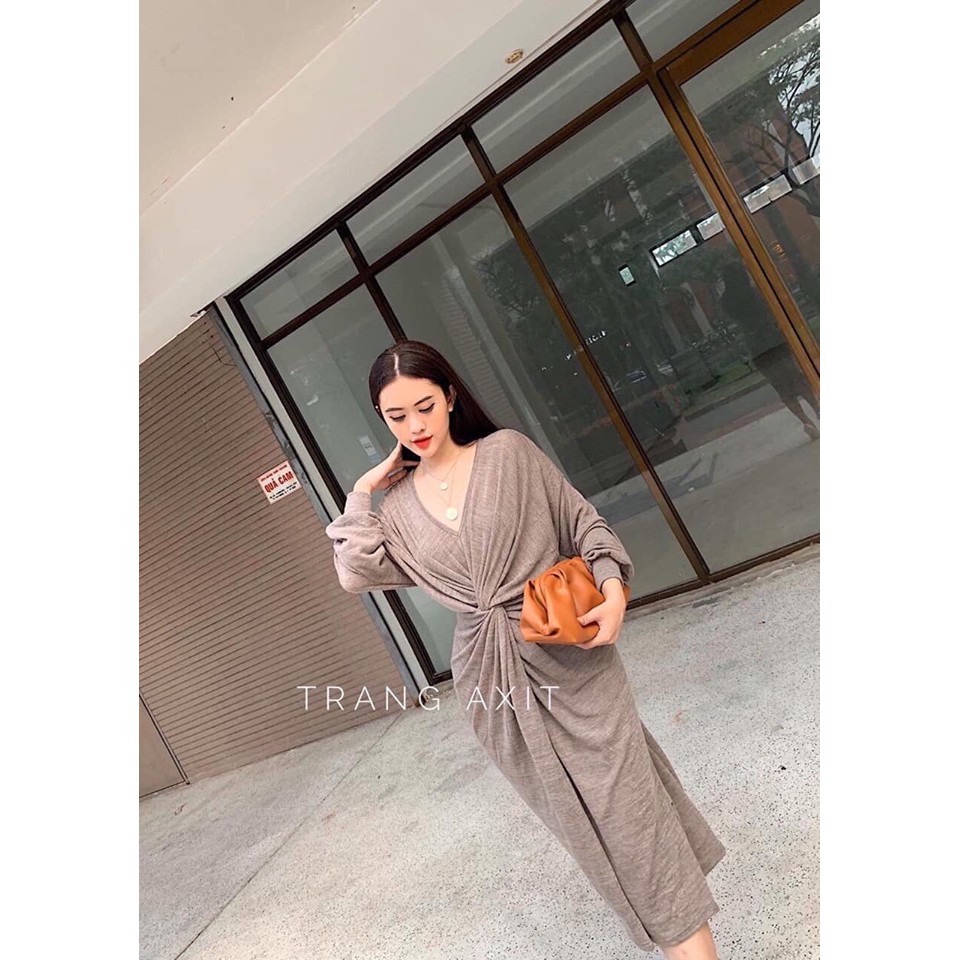 ĐẦM THUN XOẮN EO SANG CHẢNH