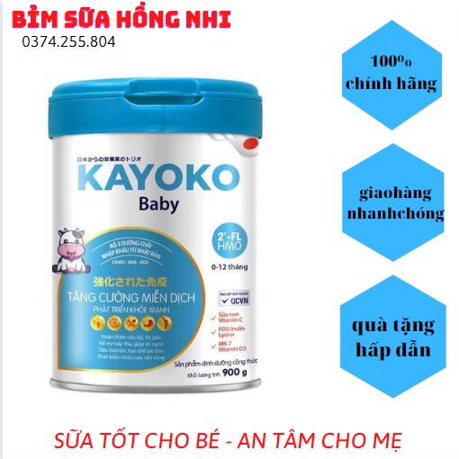 SỮA dinh dưỡng KAYOKO BABY 0-12