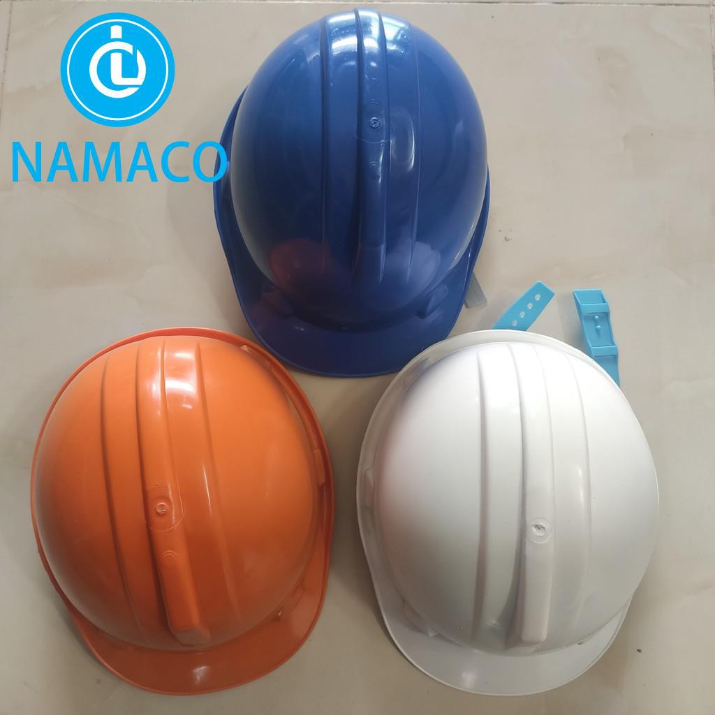 Nón Bảo Hộ - Nón Công Nhân N004 - Màu Cam, Xanh, Trắng (107/41 Liên Khu 4-5, Bình Hưng Hòa B, Bình Tân, HCM)