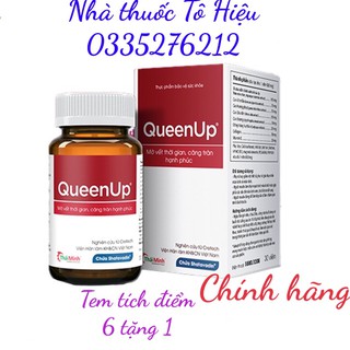 ✅ [6 TẶNG 1] Viên uống QueenUp – Tăng cường nội tiết tố nữ, điều hòa kinh nguyệt, hỗ trợ làm đẹp da