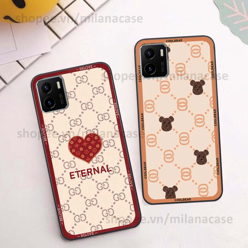 Ốp Vivo Y15s hình trái tim be love tình yêu siêu đẹp, cá tính, thời trang