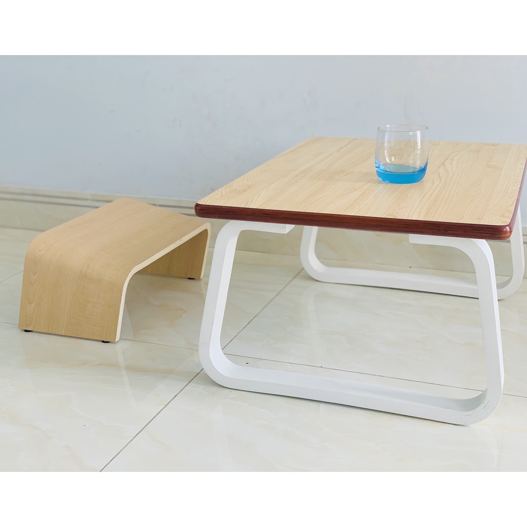 Ghế ngồi thiền Seiza kiểu Nhật, Làm thẳng cột sống, Đôn gác chân gỗ uốn cong Plyconcept Seiza Bench