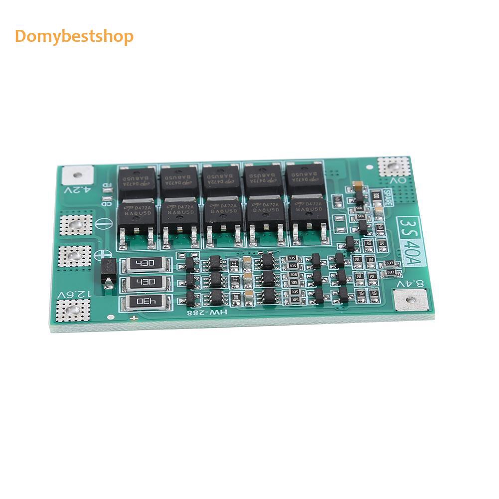 COD☭3S 40A BMS Pro 11.1V 12.6V 18650 Great Lithium Battery Protection Board with Balanced