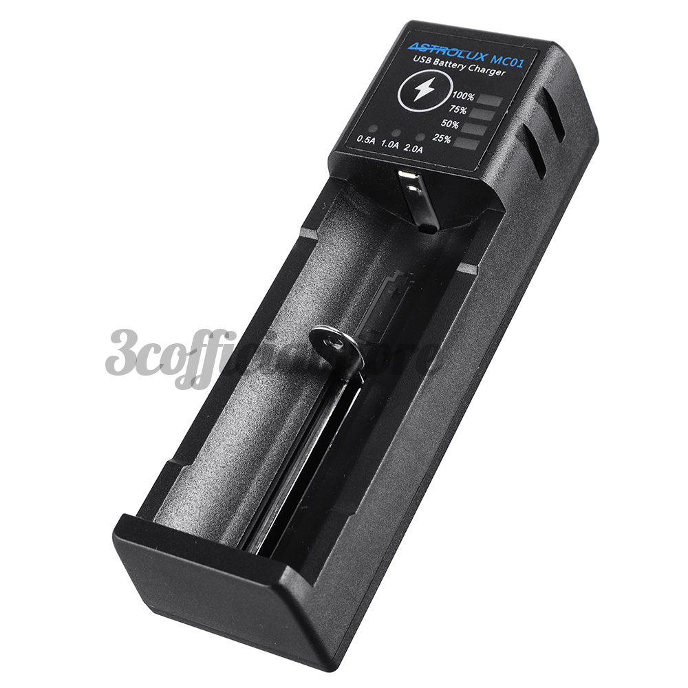 Bộ Sạc Pin Li-Ion Astrolux Mc01 2 Trong 1 Cho Pin Li-Ion 18650 21700 26650