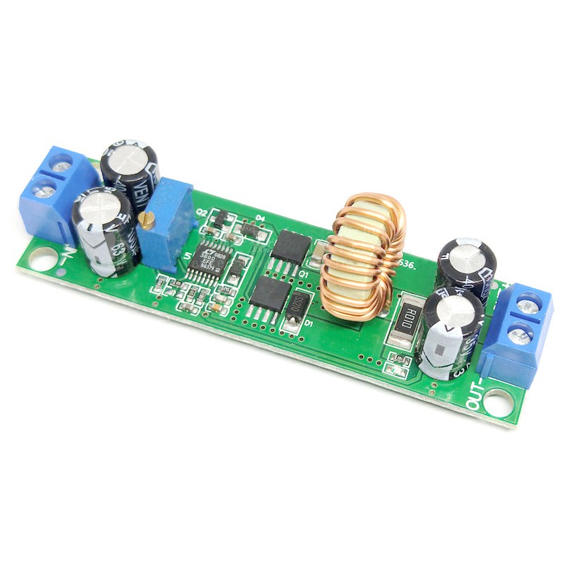 Bộ Chuyển Đổi Nguồn Điện DC-DC 10A 60V 48V 36V 24V 6.5V Sang 30V 24V 12V 3V Cho Xe Hơi