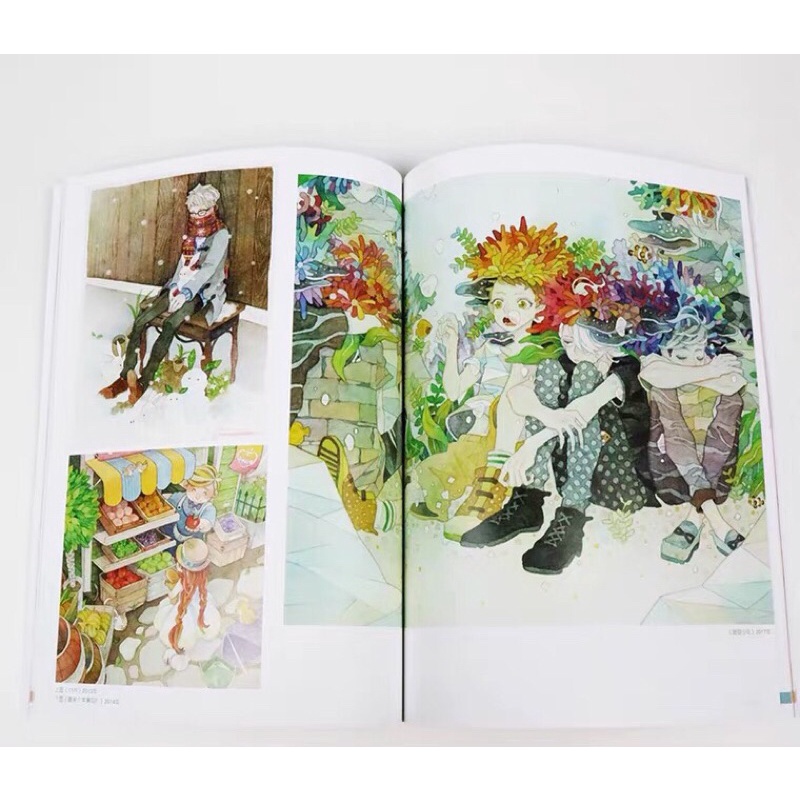 Ssbook II - Hướng Dẫn Vẽ Màu Nước - Artbook nghệ thuật minh hoạ hướng dẫn vẽ tranh màu nước