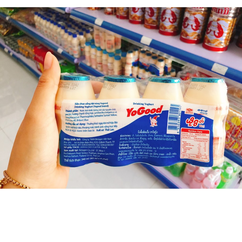 Sữa Chua Uống YoGood Hàng Nhập Thái Lan