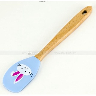 Phới dẹt silicon cán gỗ loại tốt, nhiều hình ngộ nghĩnh, bền đẹp, chắc chắn, an toàn