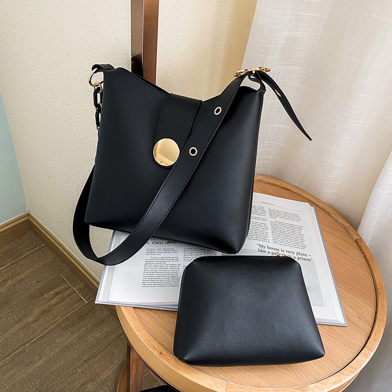 Túi xách nữ tote công sở da mềm đeo vai đeo chéo Minkystore - T025