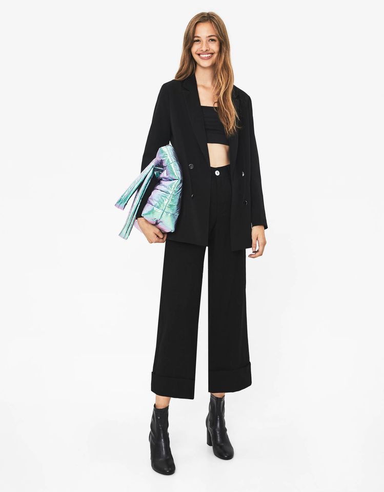 Áo blazer 4 nút B3rshka | BigBuy360 - bigbuy360.vn