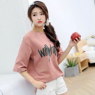 Áo thun tay lỡ form rộng