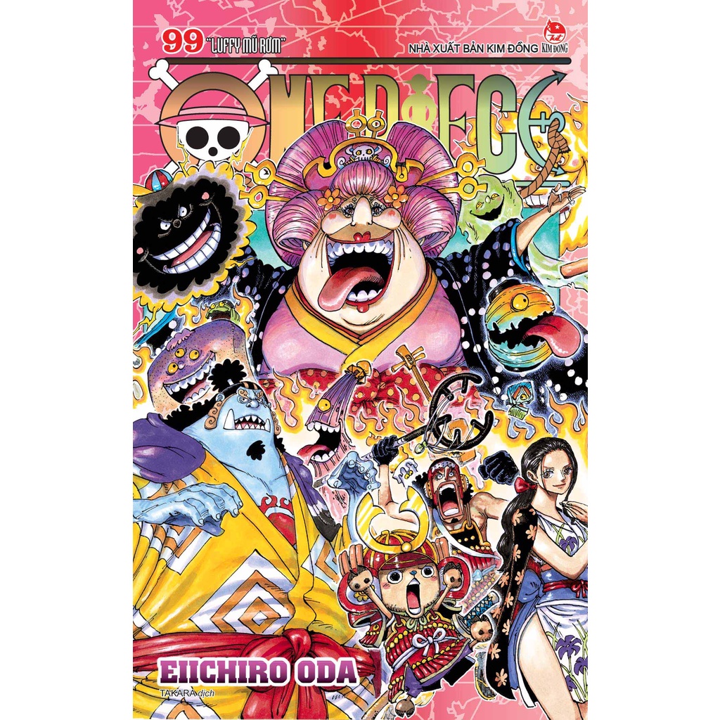 Truyện lẻ - One piece tập 100 101 bản in đầu kèm quà