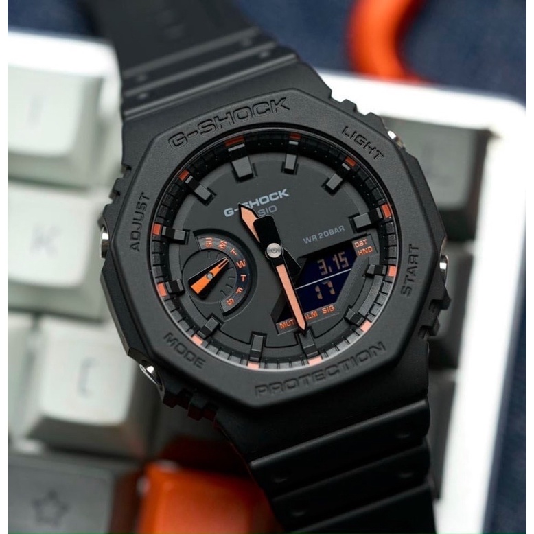 ĐỒNG HỒ NAM CHÍNH HÃNG CASIO G-SHOCK GA-2100-1A4 QUARTZ