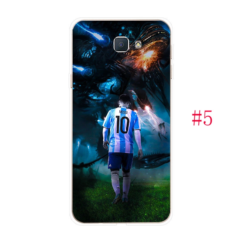 Ốp điện thoại Silicone TPU mềm in hình C.Ronaldo Messi cho Samsung Galaxy J2 J5 J7 Prime J1 2016 J1Mini